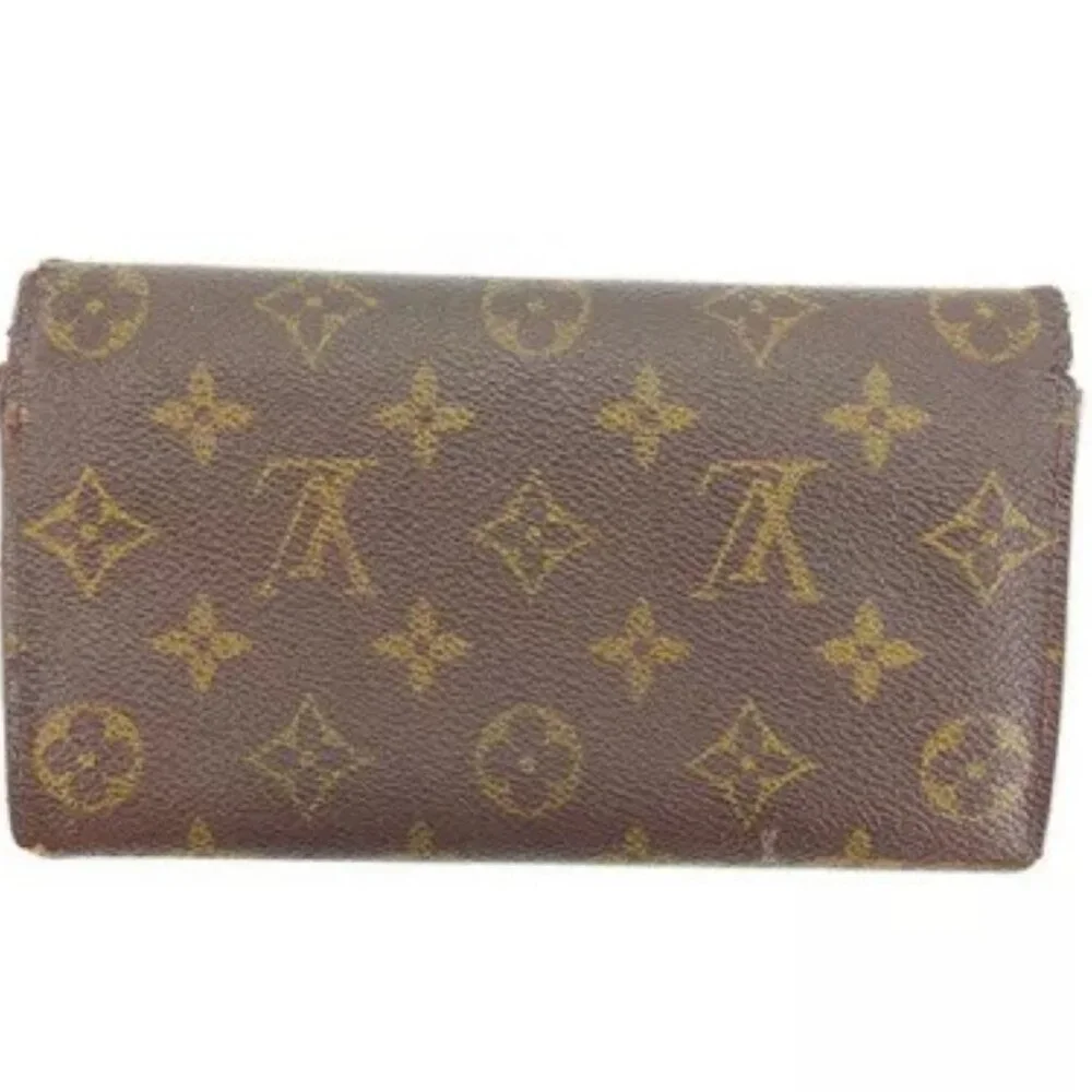 Louis Vuitton Long Wallet Monogram Monogram Canvas
